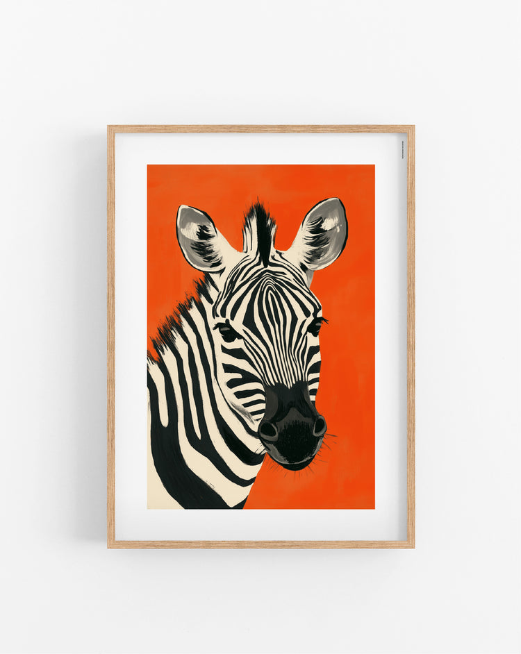 The Zebra plakat