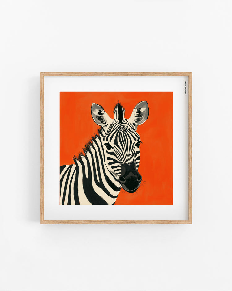 The Zebra plakat
