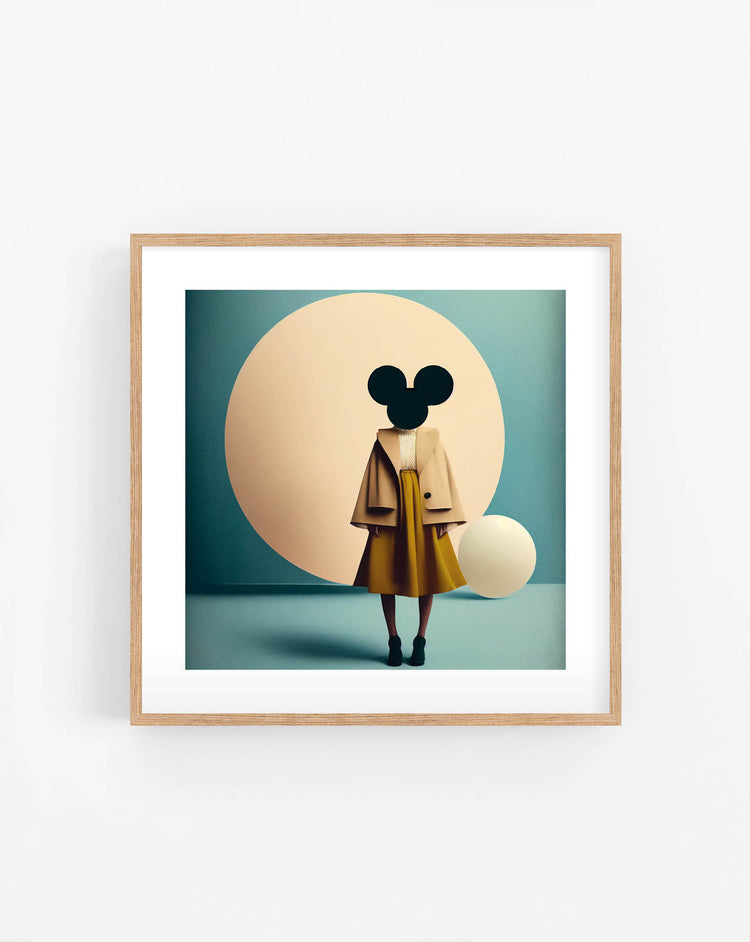 Miss Mouse Cirkles plakat