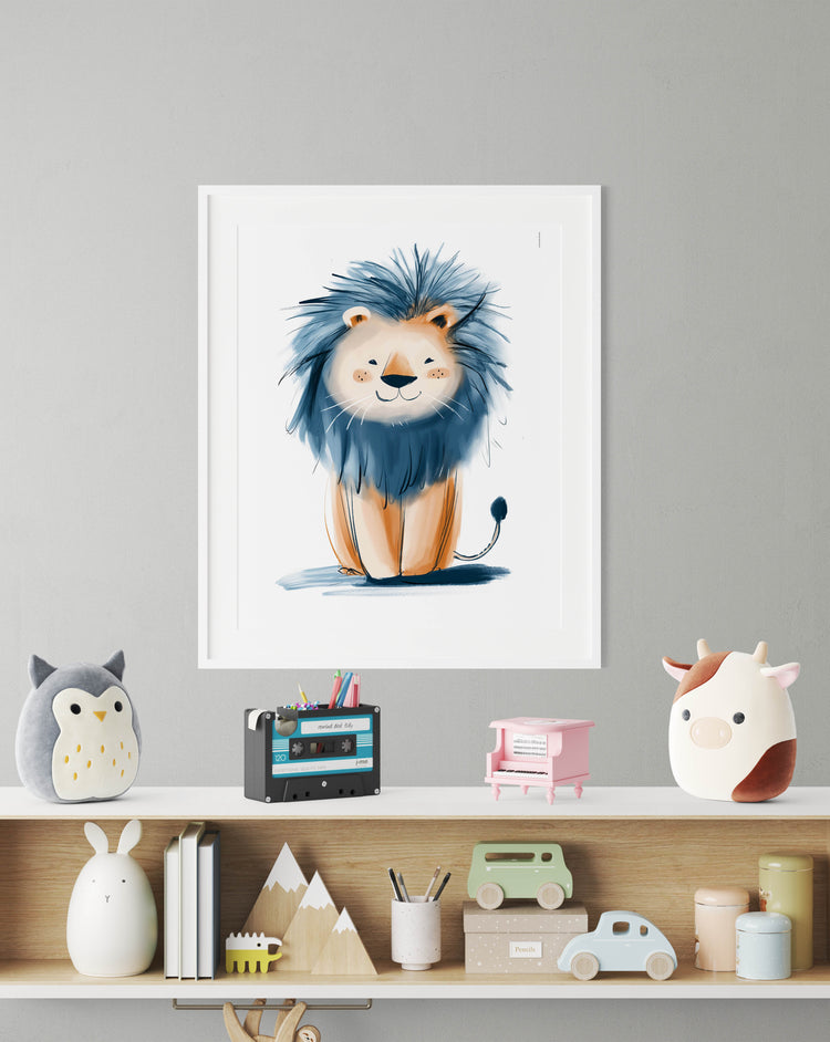 Blue Lion poster