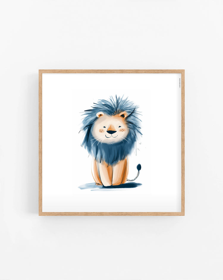 Blue Lion poster