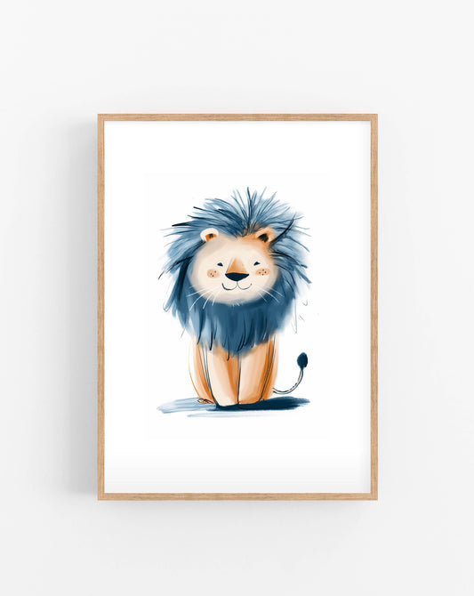 Blue Lion poster