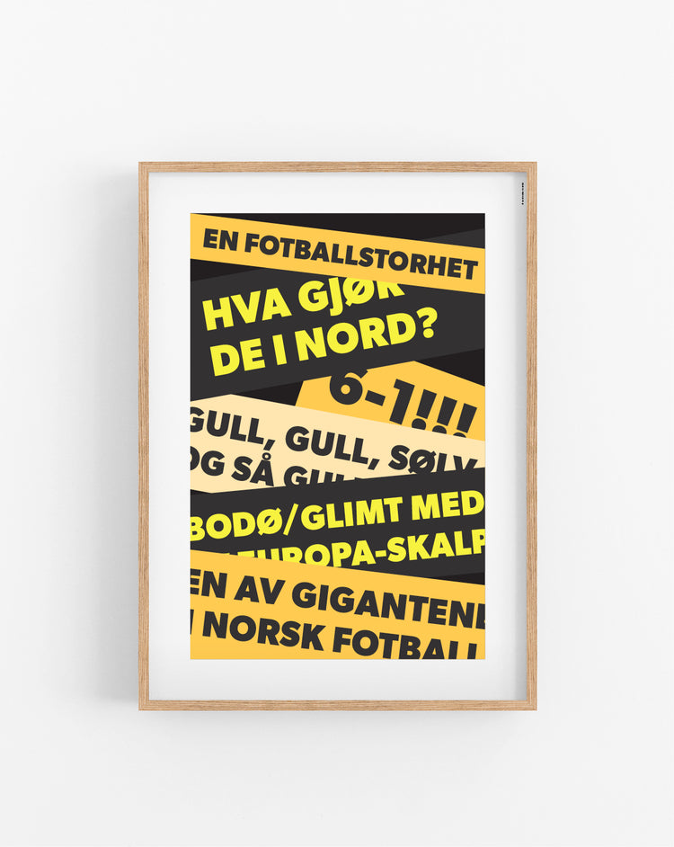 Bodø/Glimt Headlines poster