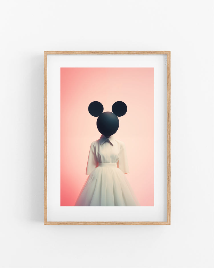 Dreamy Miss Mouse plakat