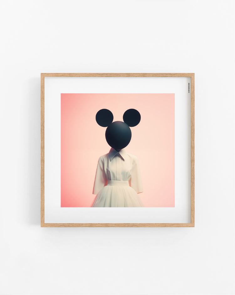 Dreamy Miss Mouse plakat