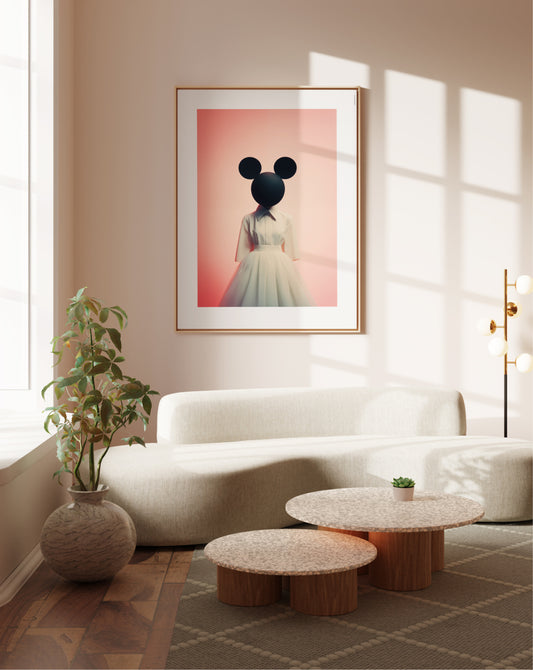 Dreamy Miss Mouse plakat