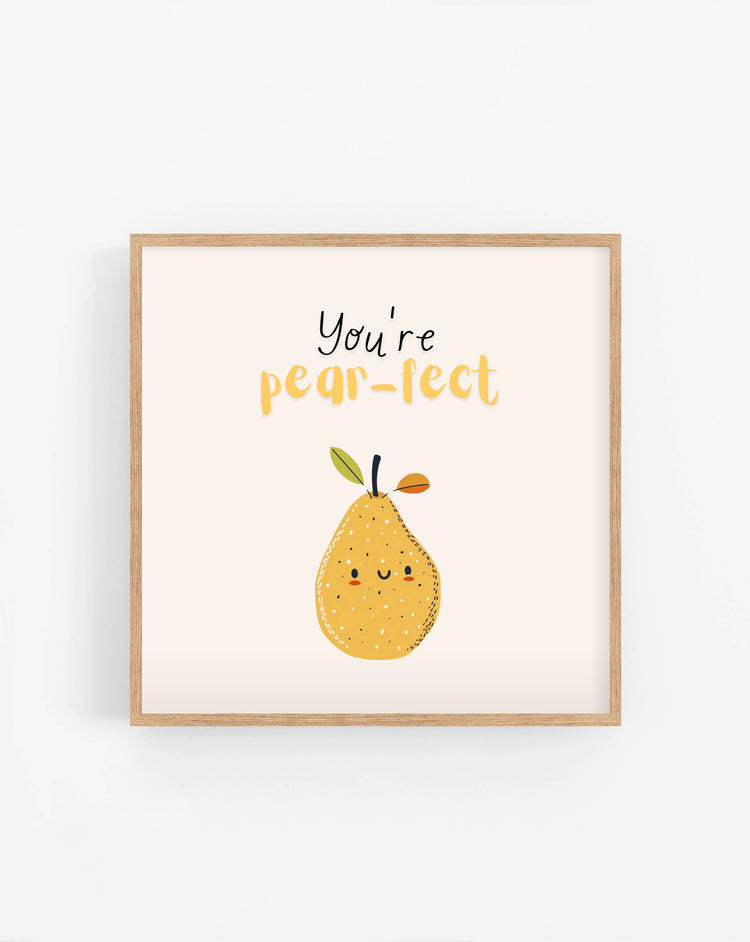 Pear-fect poster