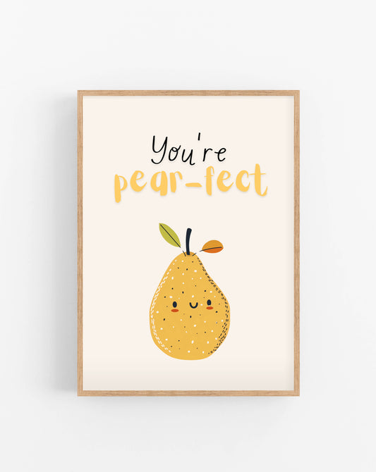 Pear-fect poster