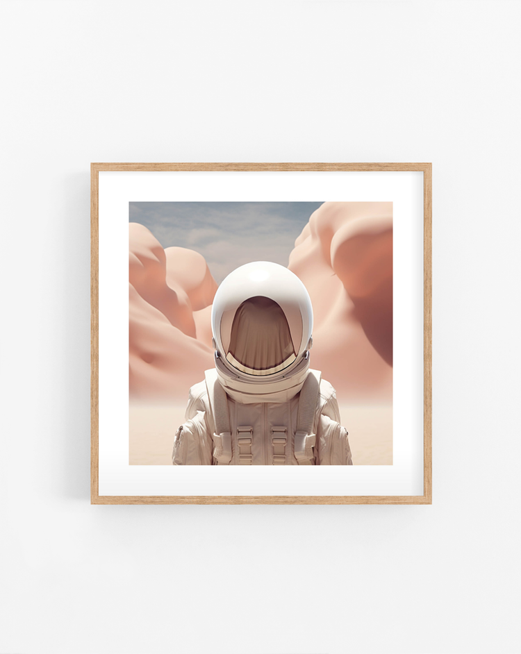 Pink Astronaut plakat