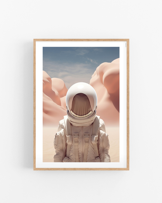 Pink Astronaut plakat