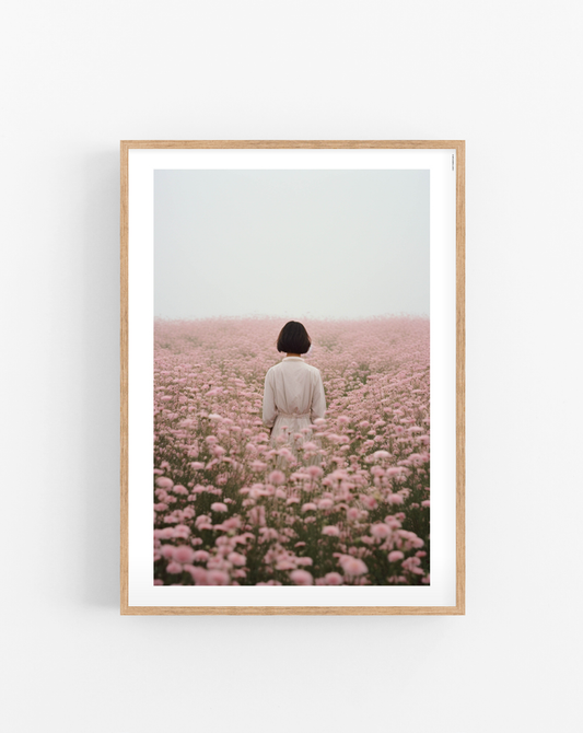 Flower Field plakat