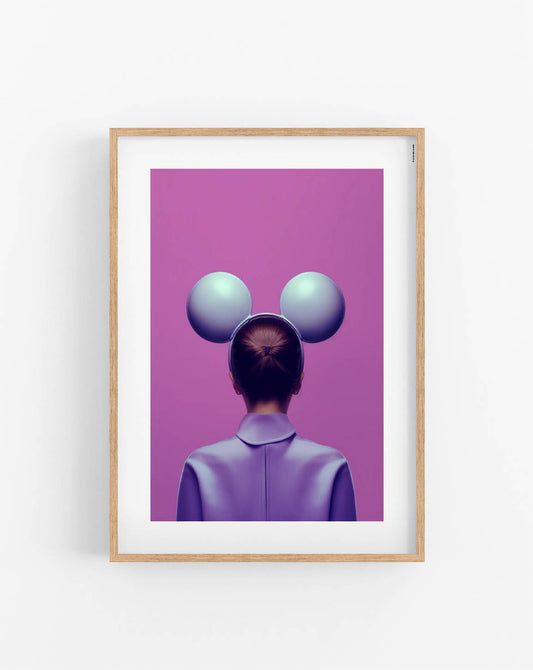 Miss Purple Mouse poster