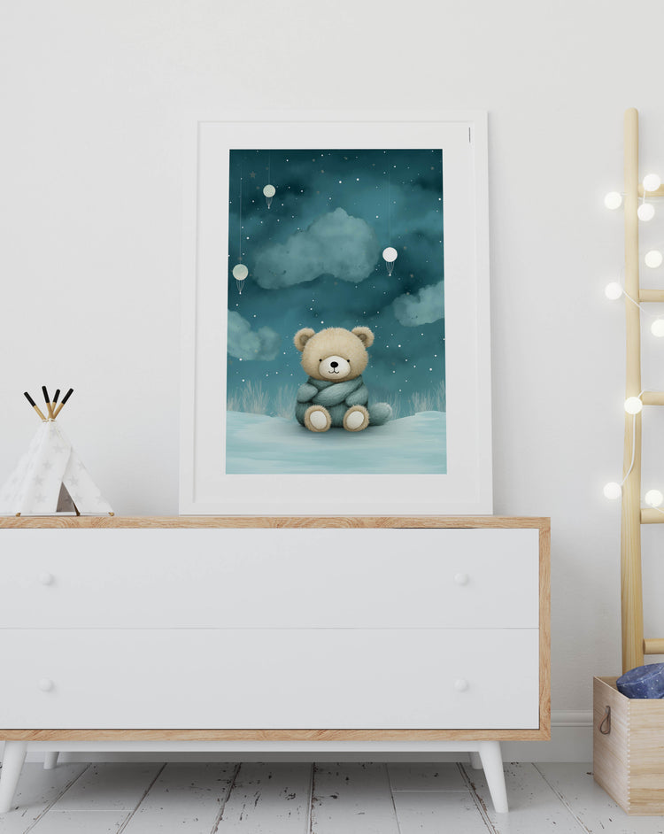 Winter Teddy poster