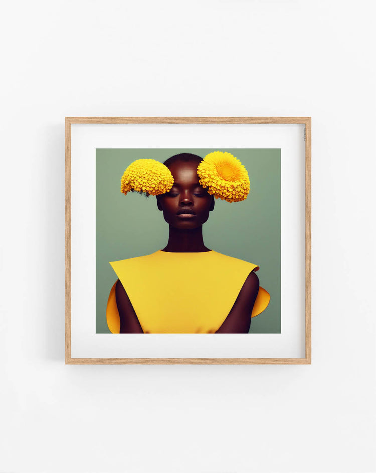 Yellow Flowers poster