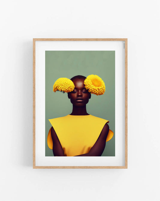 Yellow Flowers poster