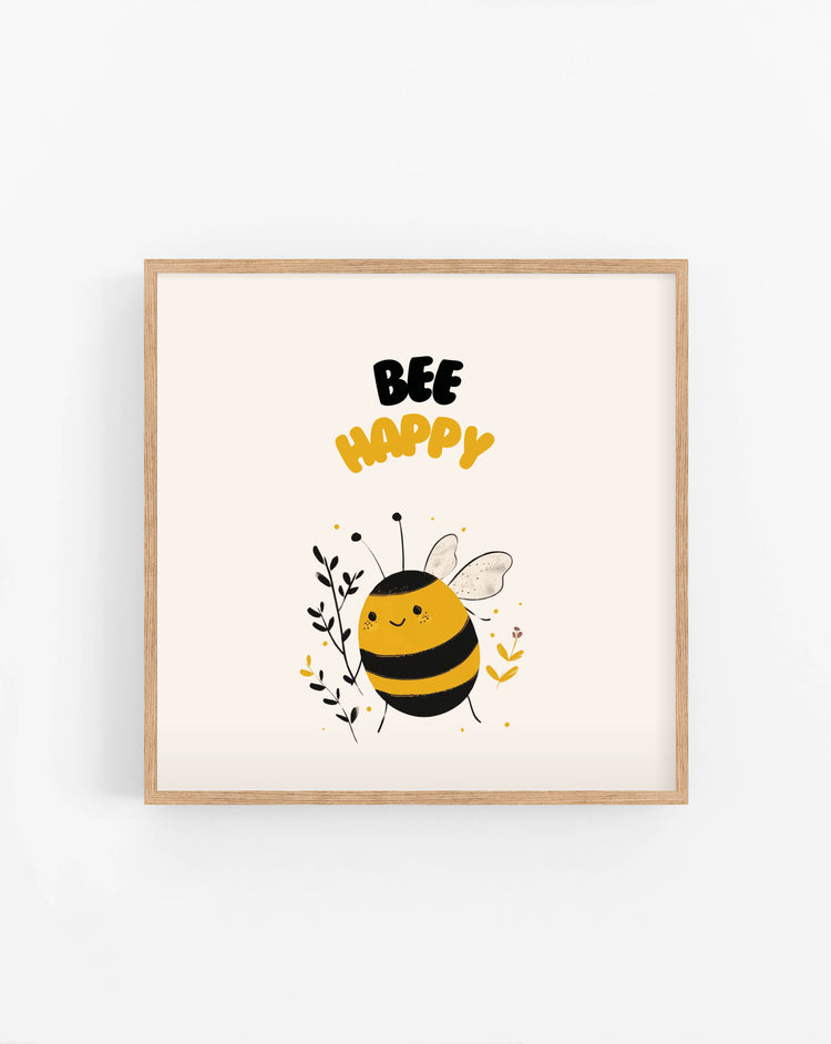 Bee Happy plakat