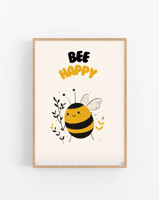 Bee Happy plakat