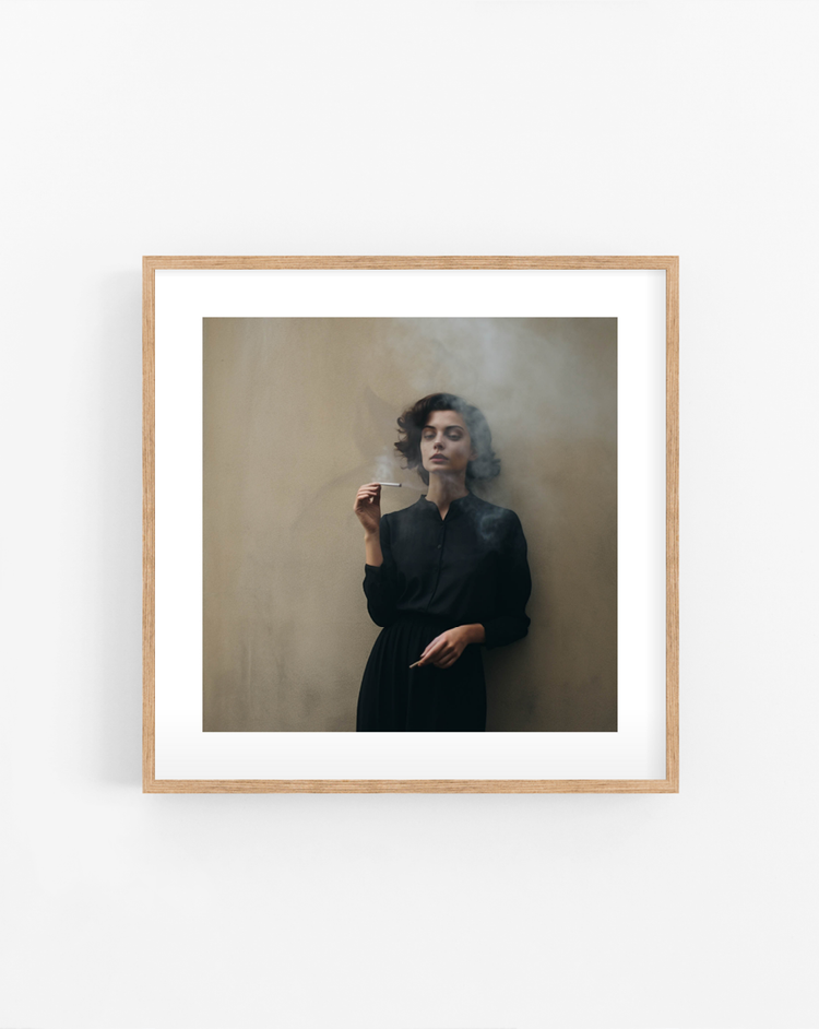 Smoking Woman plakat