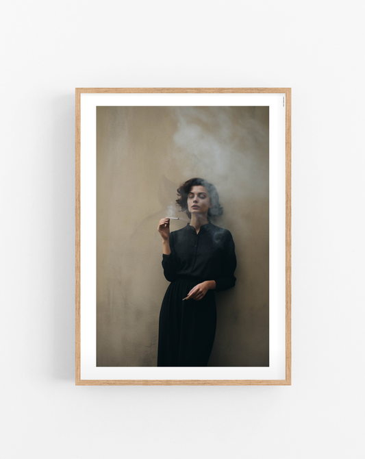 Smoking Woman plakat