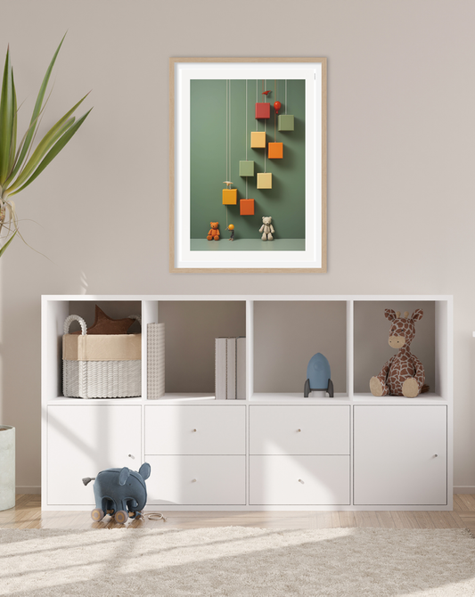 Teddy Squares poster