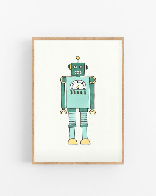 Android Blue poster