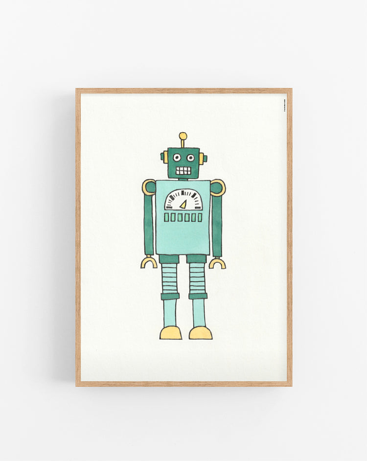 Android Blue poster