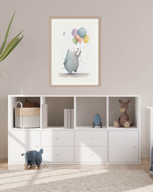 Balloon Bear poster