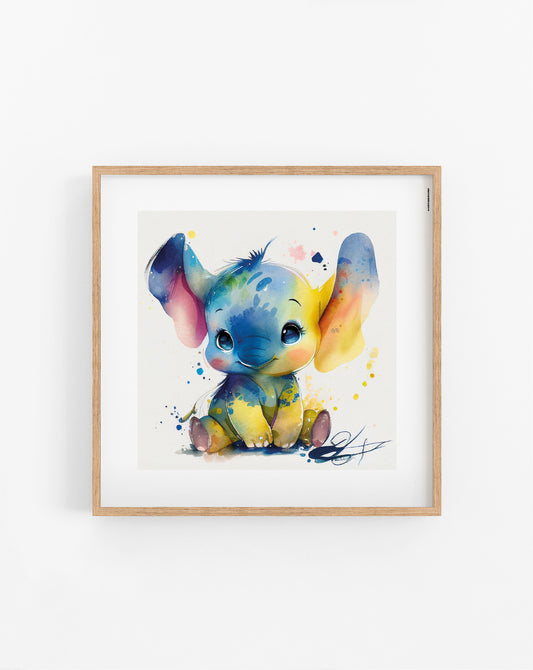 Baby Elephant poster