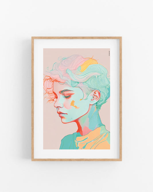 Pastel Girl poster