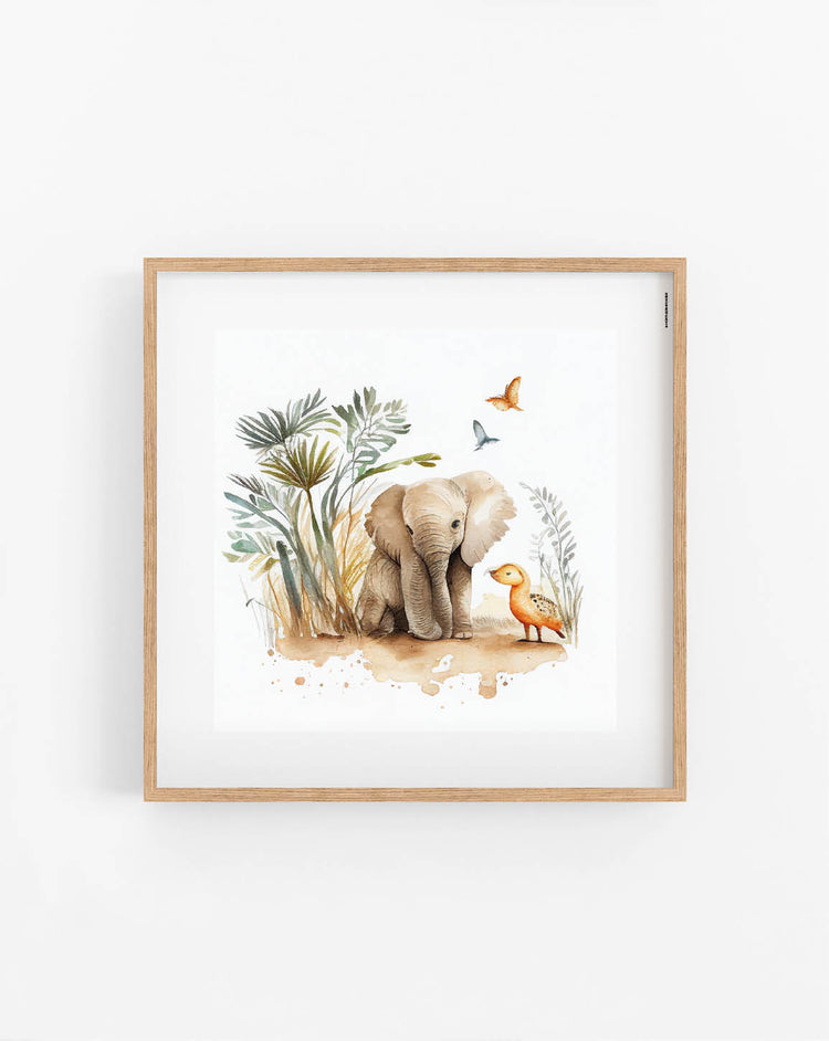 Jungle Elephant plakat