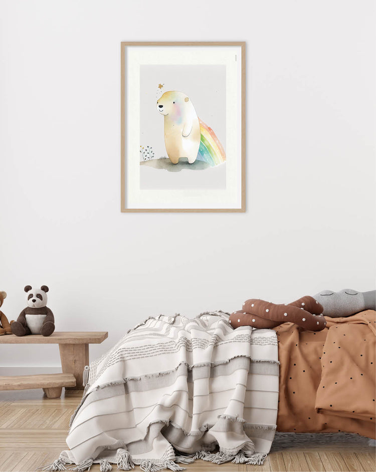 Happy Polarbear poster