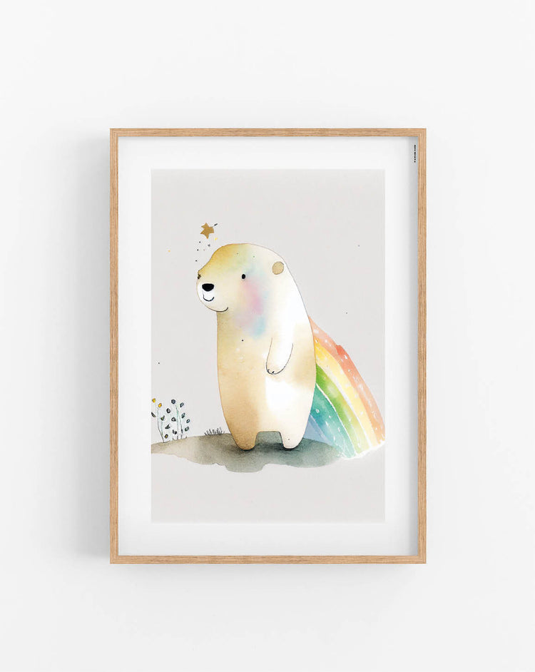 Happy Polarbear poster