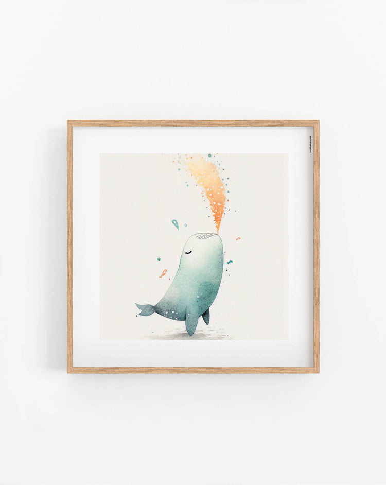 Happy Whale poster