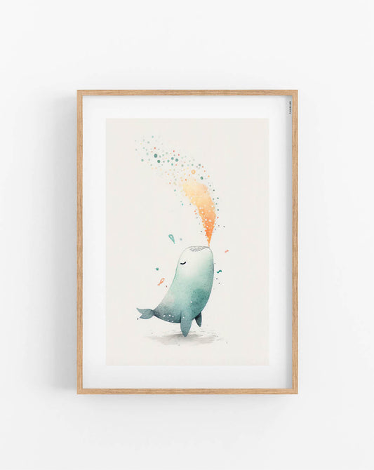 Happy Whale poster