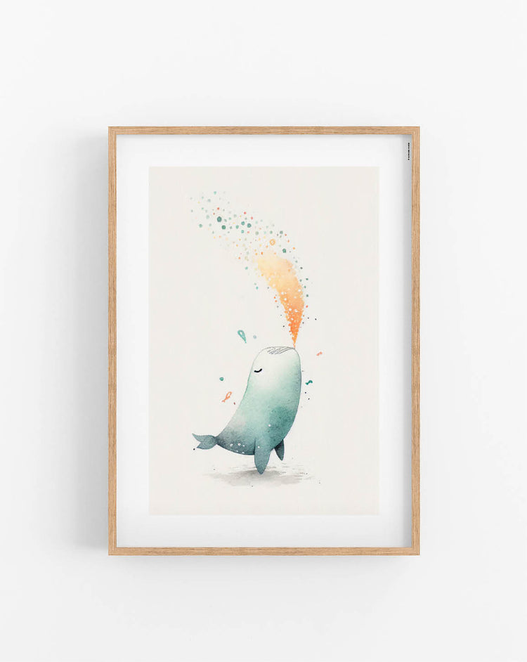 Happy Whale poster