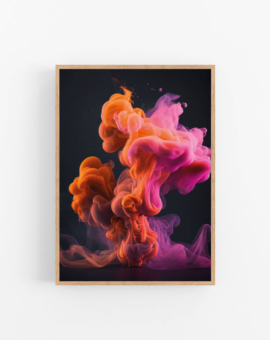 Pink Smoke poster