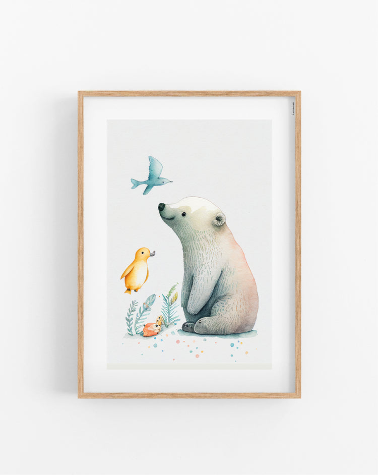 Sweet Polarbear plakat