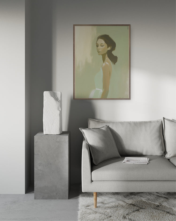 White Dress poster