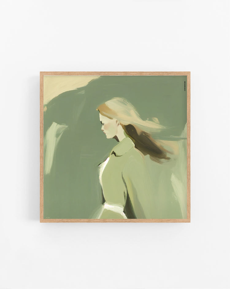 Green Woman poster