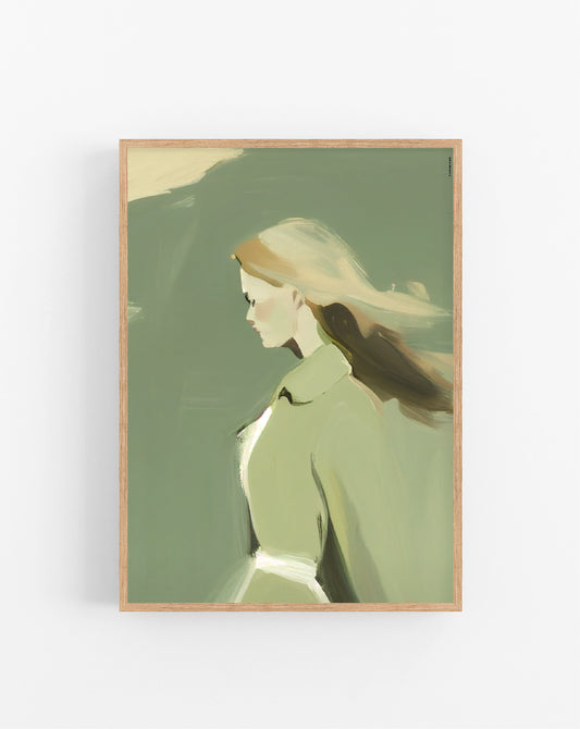 Green Woman poster