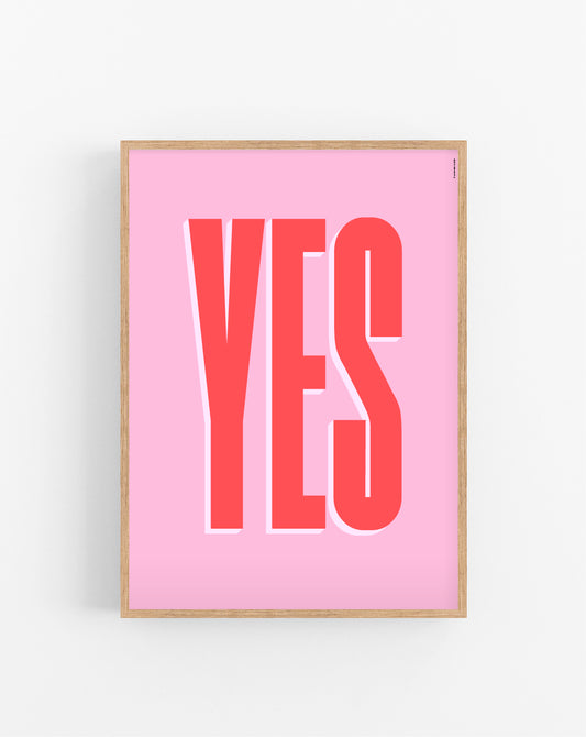 Yes poster