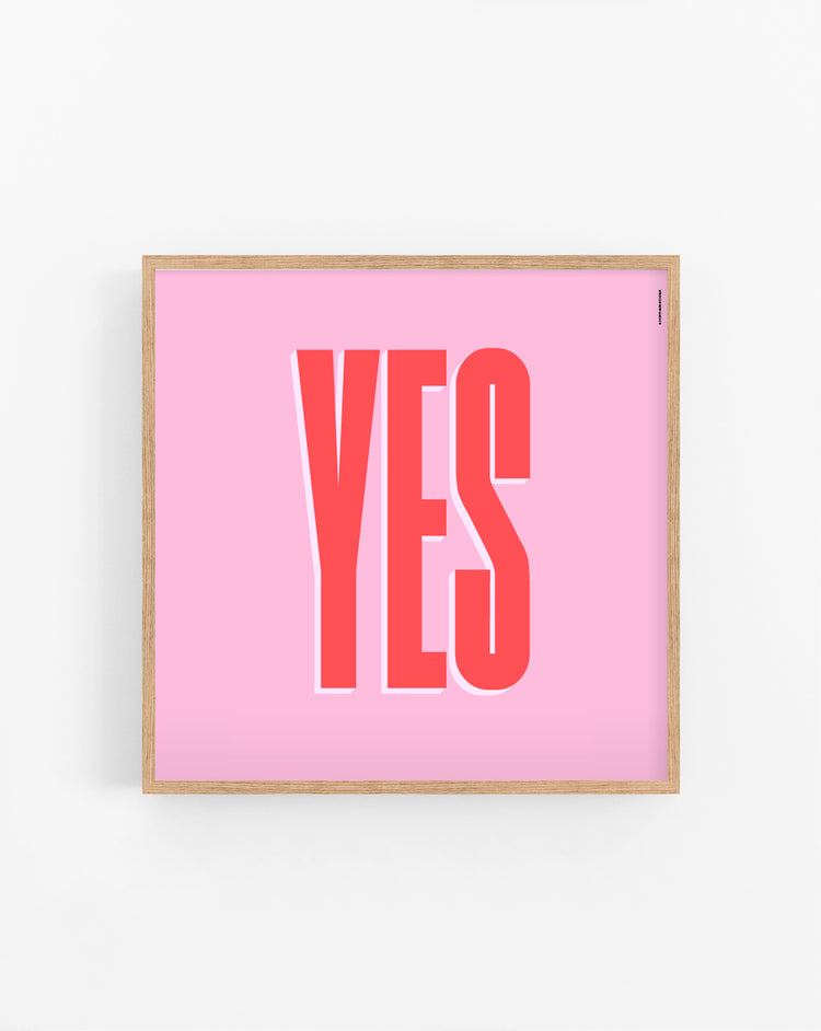 Yes poster